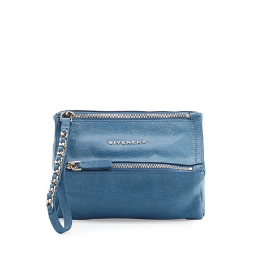 Like New Givenchy Pandora Leather Wristlet